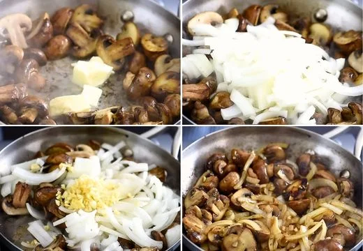 Add Butter, Onion, and Garlic