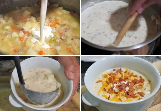 Add the Cream and Finish