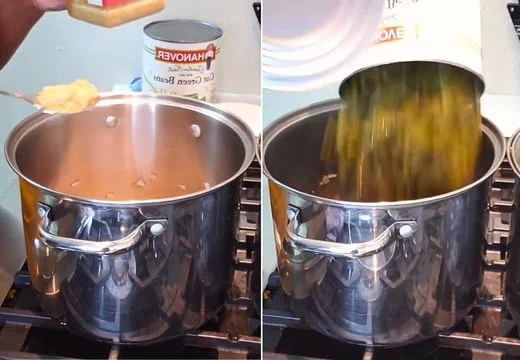 Add the Garlic and the Green Beans