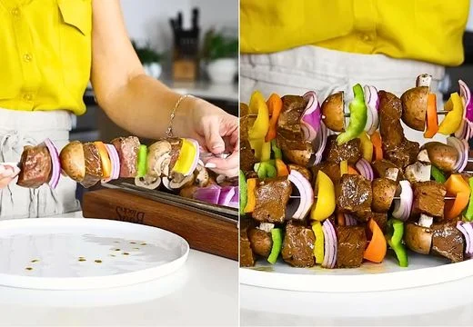 Assemble the Skewers