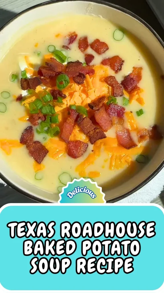 Copycat Texas Roadhouse Baked Potato Soup Recipe