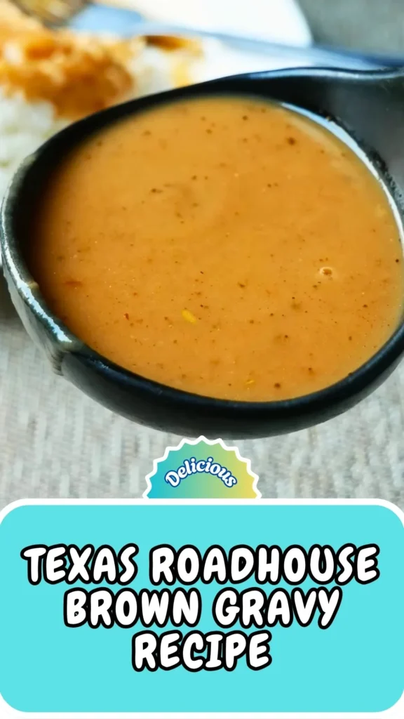 Copycat Texas Roadhouse Brown Gravy Recipe