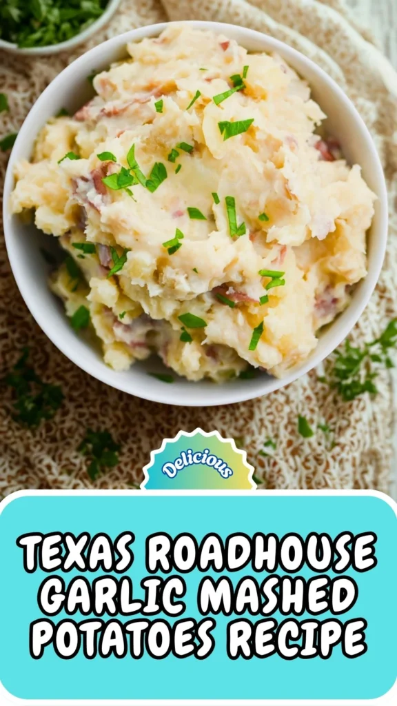 Copycat Texas Roadhouse Garlic Mashed Potatoes Recipe