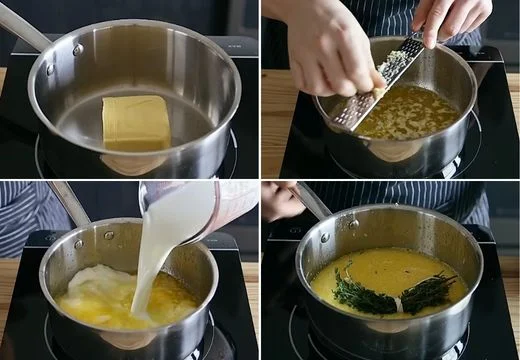 Make the Garlic Butter Flavor Liquid