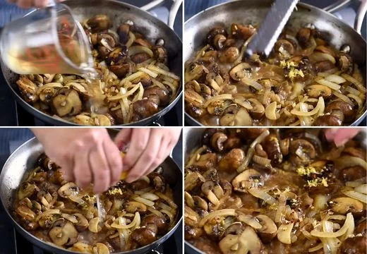 Pour In the Liquids and Seasonings