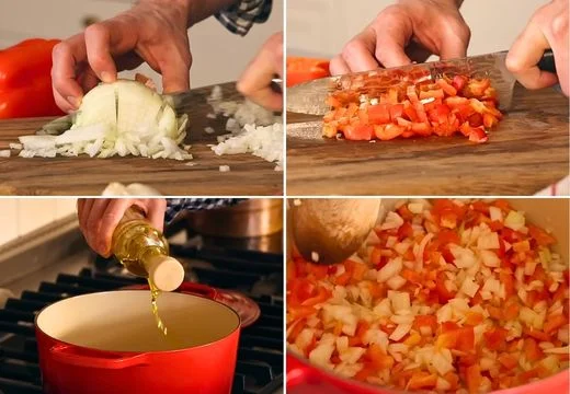 Prep the Vegetables and Sauté the Vegetables