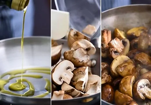 Sauté the Mushrooms