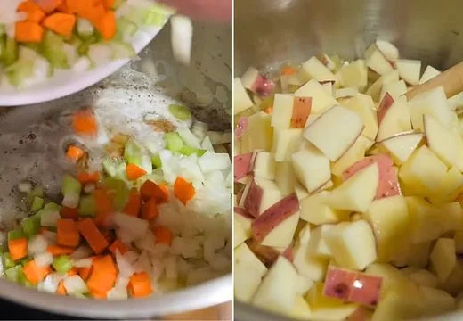 Sauté the Vegetables