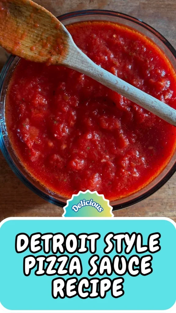 Copycat Detroit Style Pizza Sauce Recipe