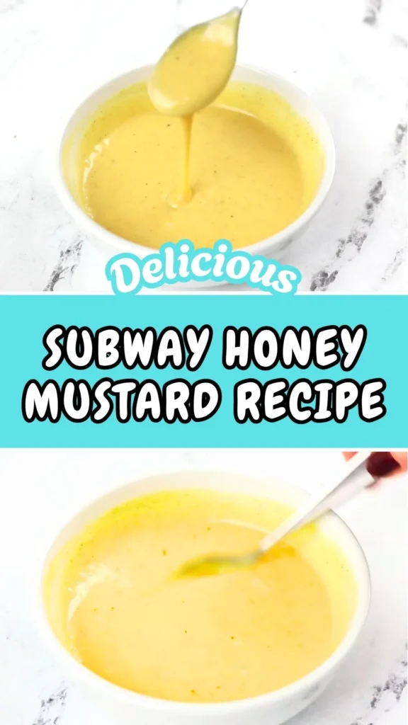 Delicious Recipe of Subway Honey Mustard