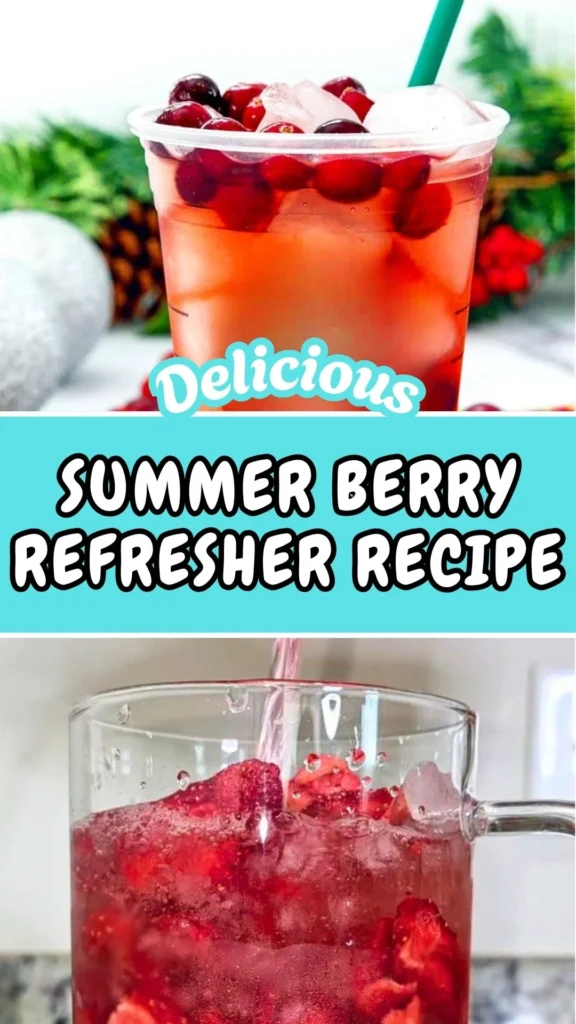 Delicious Recipe of Summer Berry Refresher