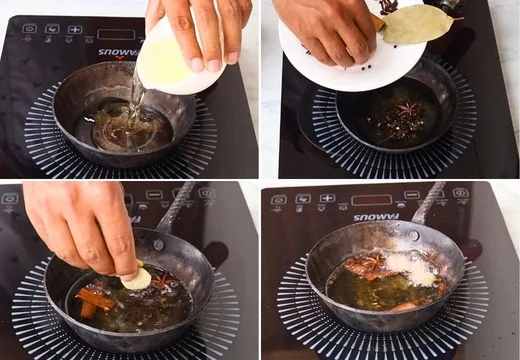 Infuse the Oil with Spices