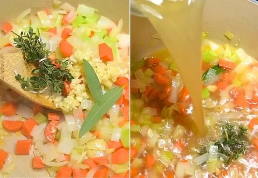 Add the seasonings