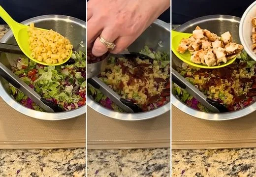 Assemble the salad