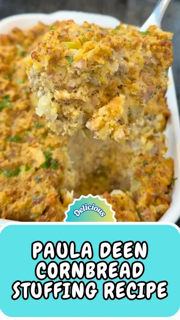 Copycat Paula Deen Cornbread Stuffing Recipe