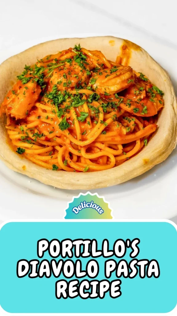 Copycat Portillo's Diavolo Pasta Recipe