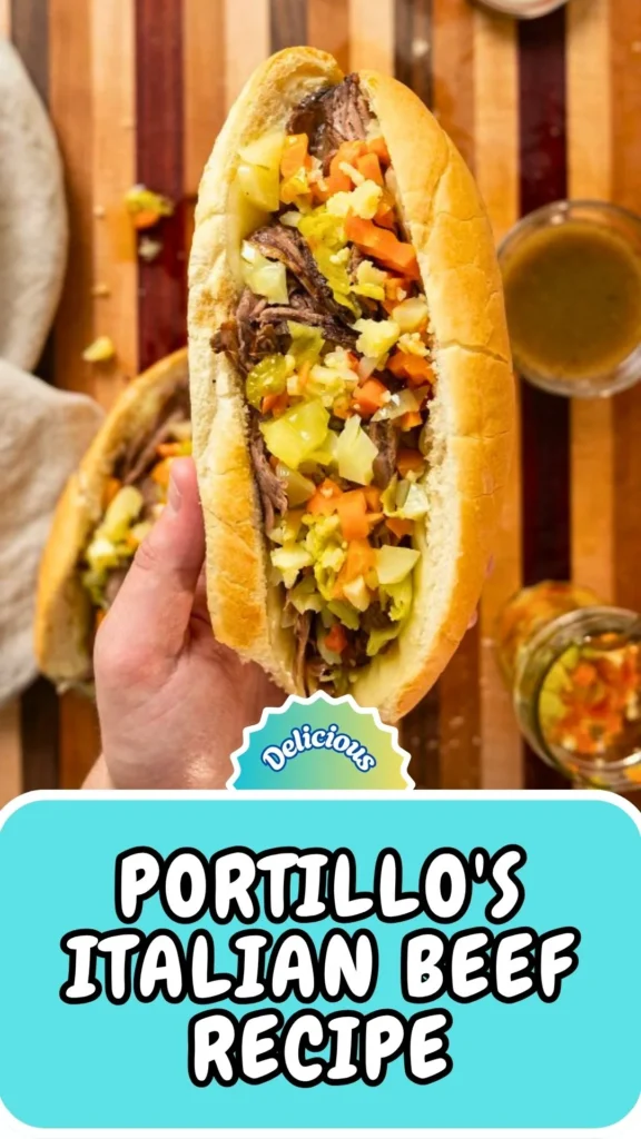Copycat Portillo's Italian Beef Recipe