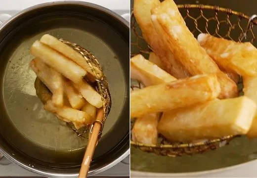 Double Fry the Chips