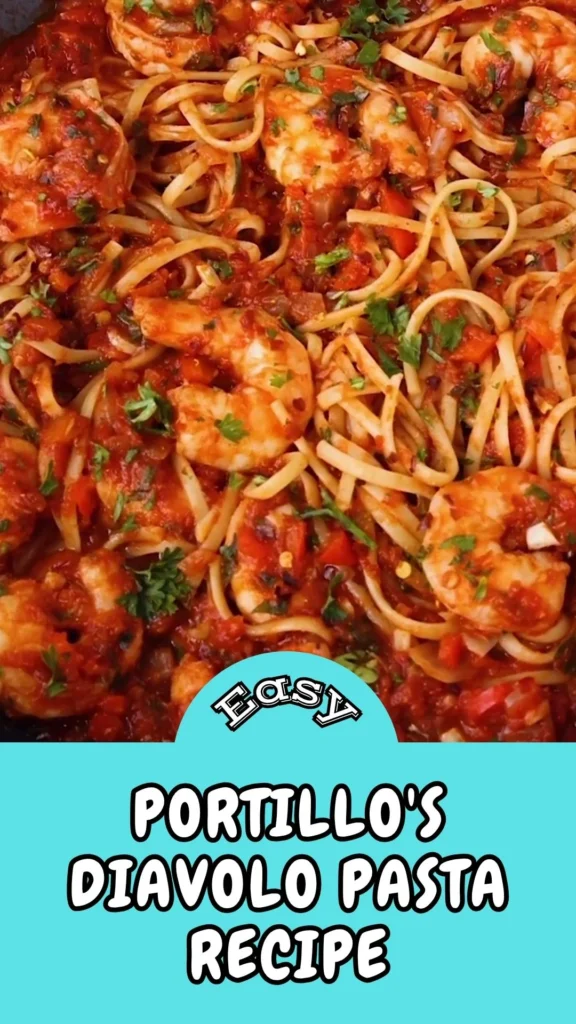 Easy & Tasty Portillo's Diavolo Pasta Recipe