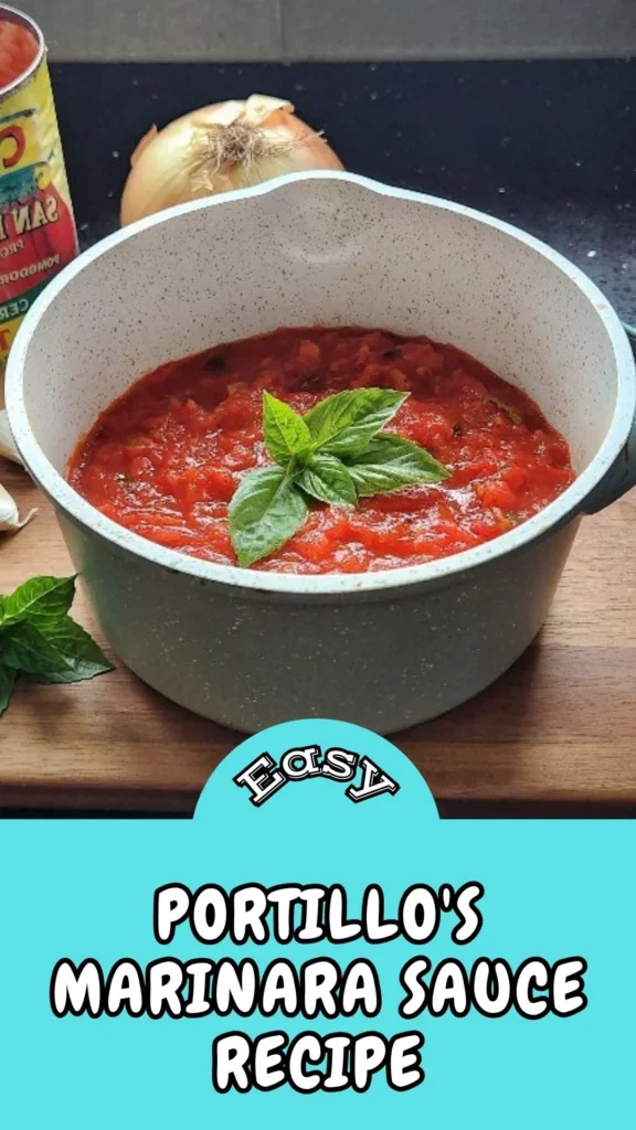 Easy & Tasty Portillo's Marinara Sauce Recipe