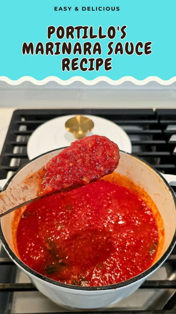 Portillo's Marinara Sauce