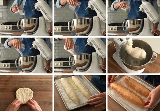 Prepare the Sandwich Rolls
