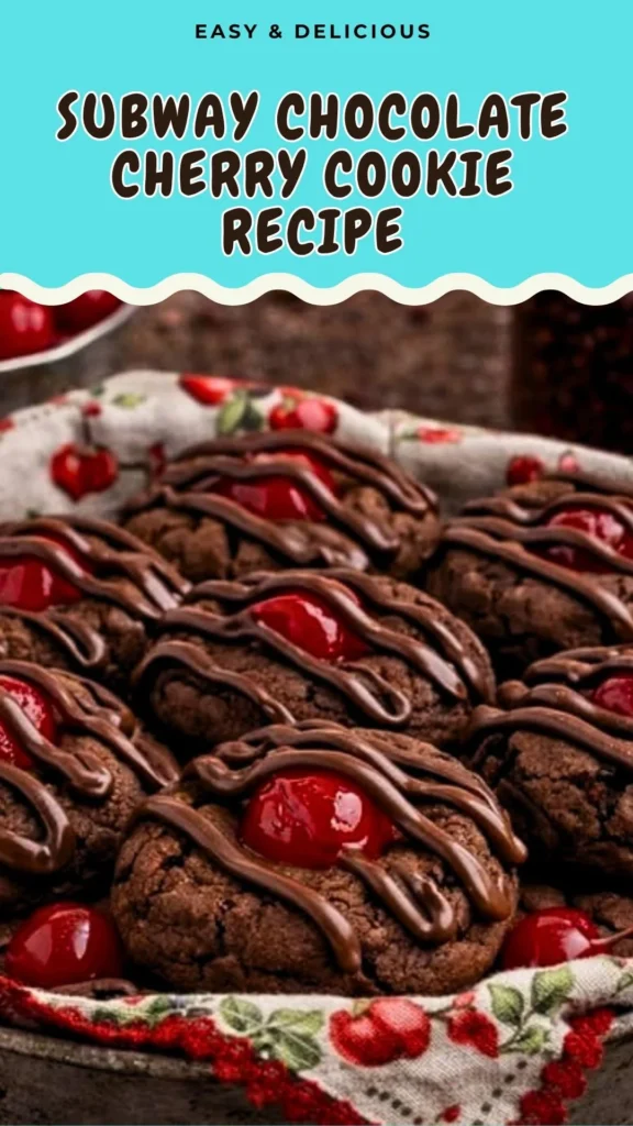 Subway Chocolate Cherry Cookie