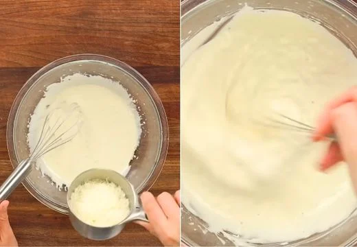 Add the Parmesan Cheese