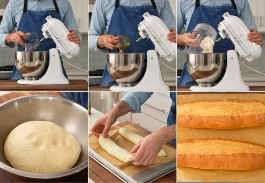 Bake the rolls