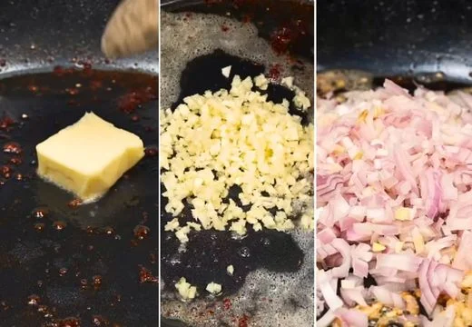 Cook the aromatics