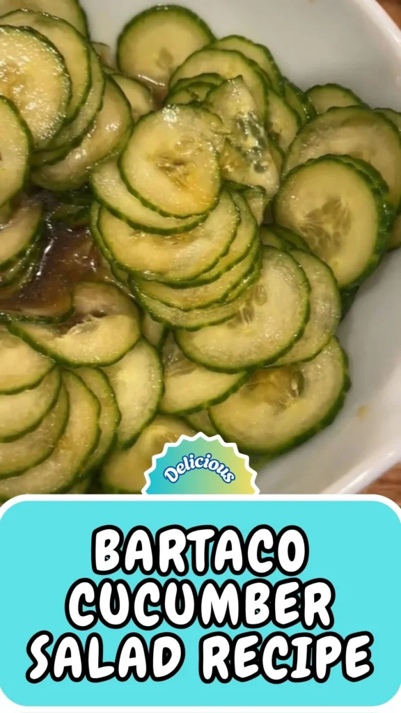 Copycat Bartaco Cucumber Salad Recipe