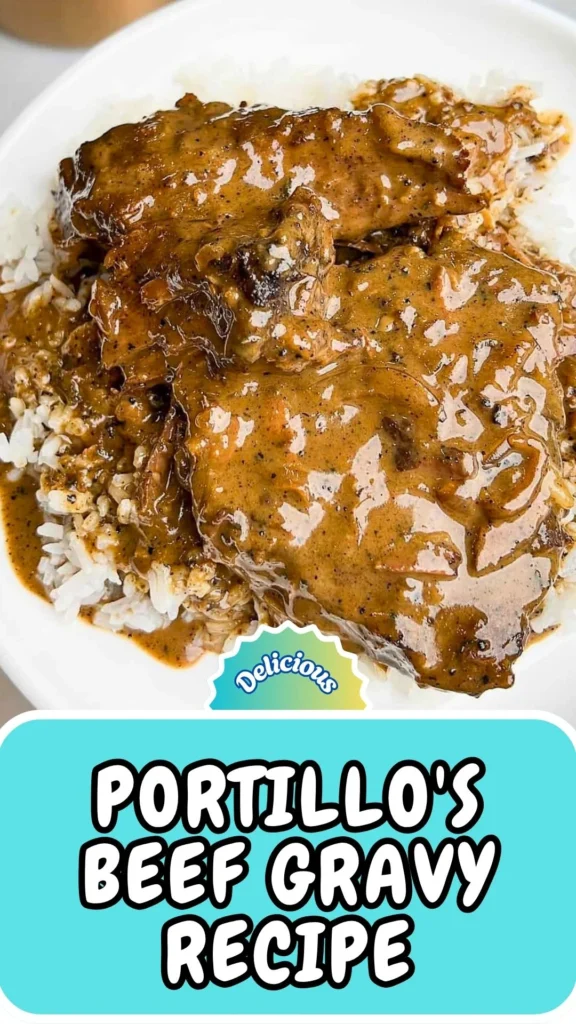 Copycat Portillos Beef Gravy Recipe
