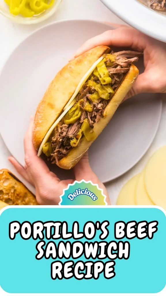 Copycat Portillos Beef Sandwich Recipe