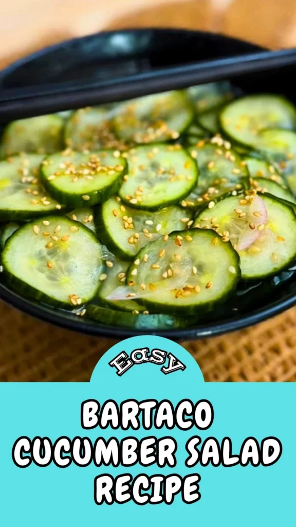 Easy & Tasty Bartaco Cucumber Salad Recipe