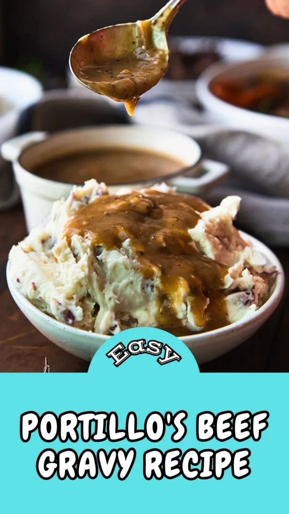 Easy & Tasty Portillos Beef Gravy Recipe