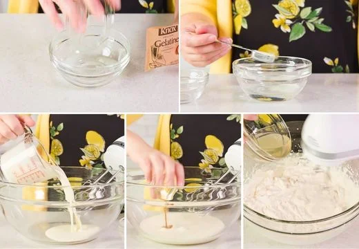 Make the Stabilized Whipped Cream