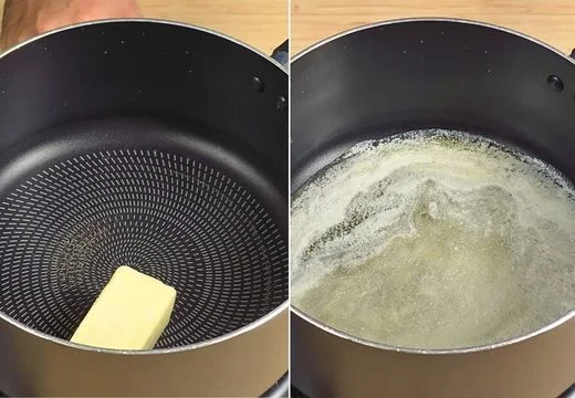 Melt the butter