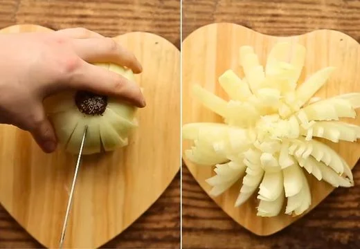 Prepare and Slice the Onion