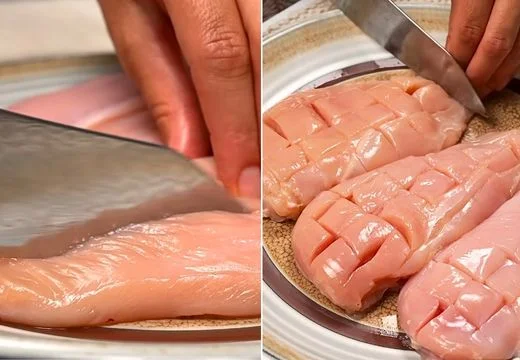 Prepare the chicken