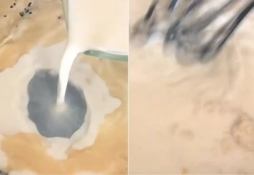 Add the Milk Gradually
