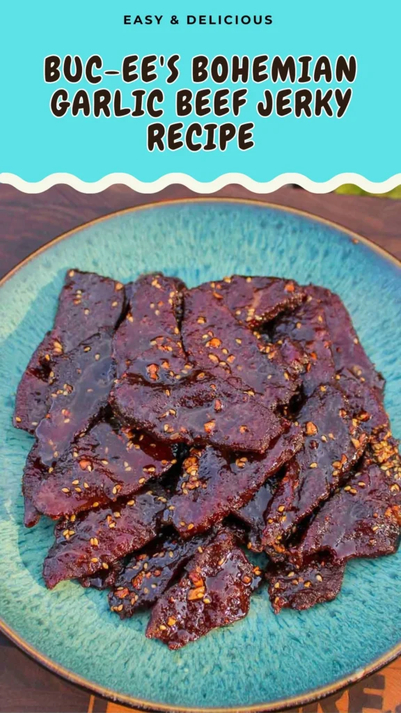 Buc-ees Bohemian Garlic Beef Jerky