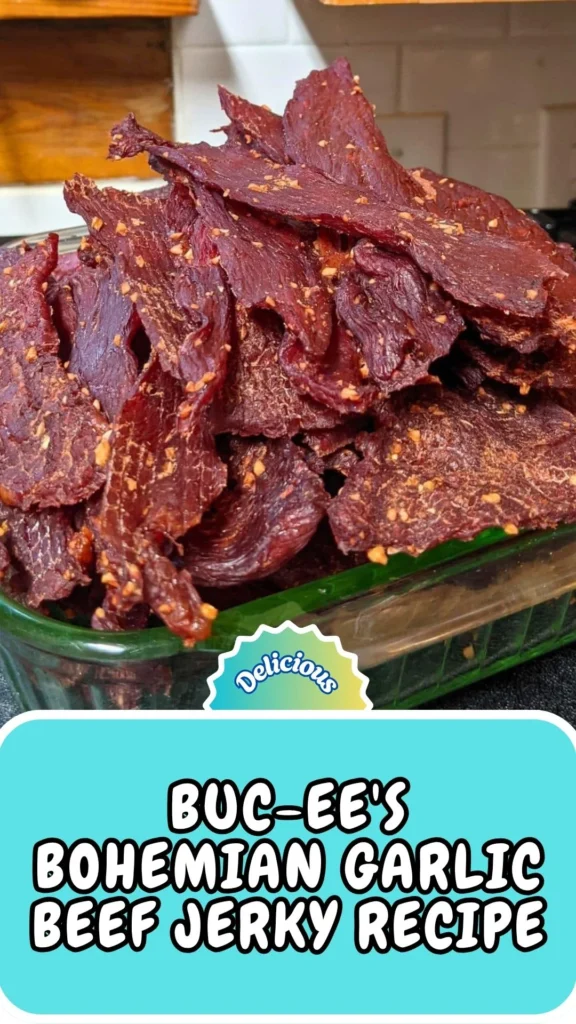 Copycat Buc-ees Bohemian Garlic Beef Jerky Recipe