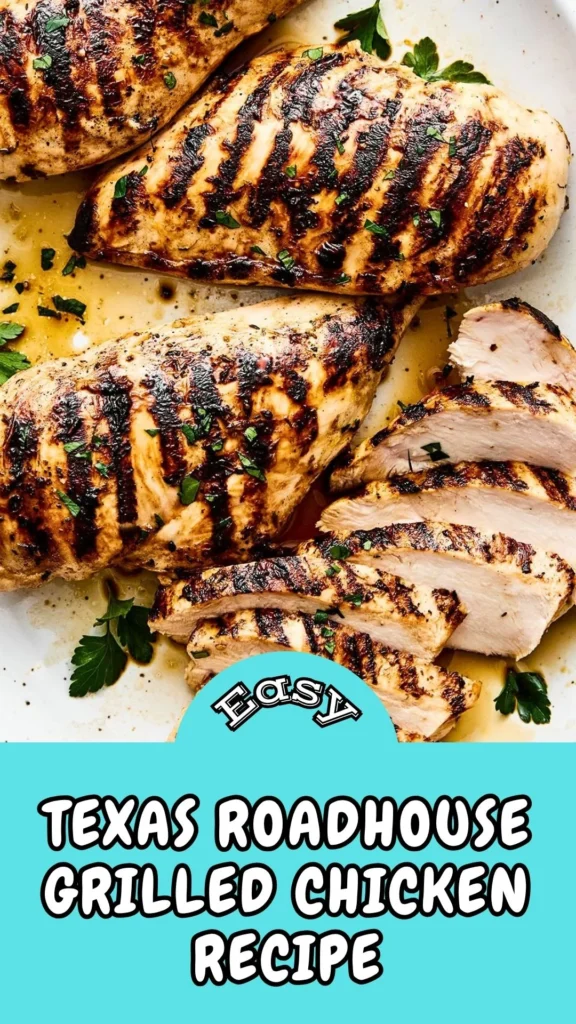 Easy & Tasty Texas Roadhouse Grilled Chicken Recipe