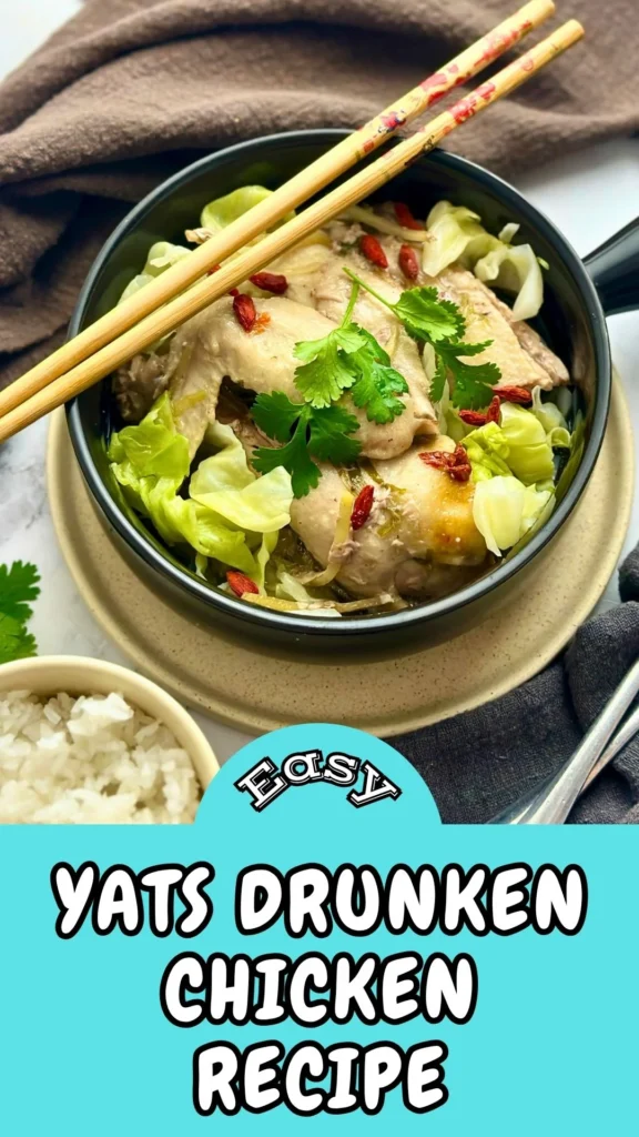 Easy & Tasty Yats Drunken Chicken Recipe