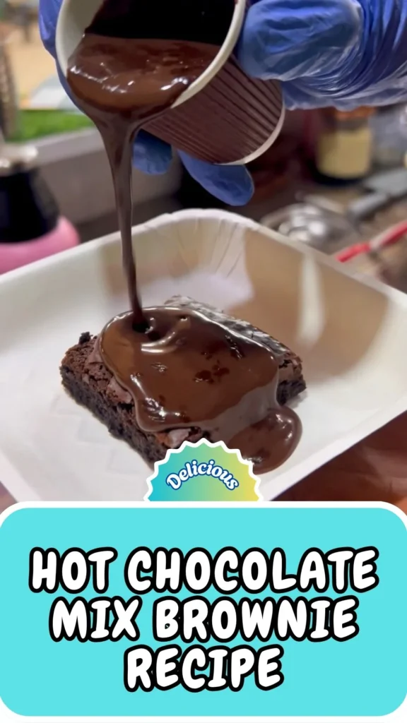 Copycat Hot Chocolate Mix Brownie Recipe