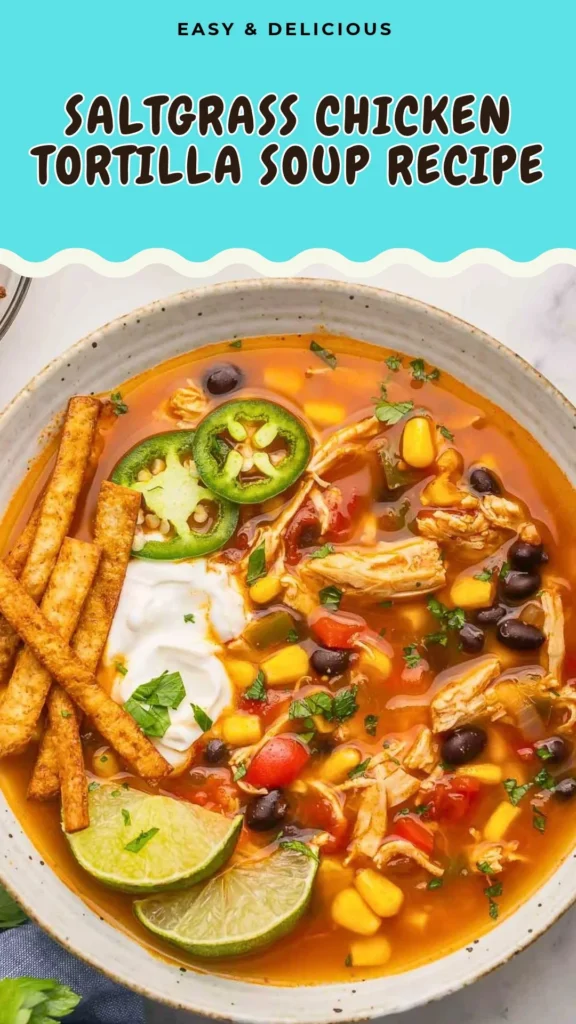 Saltgrass Chicken Tortilla Soup